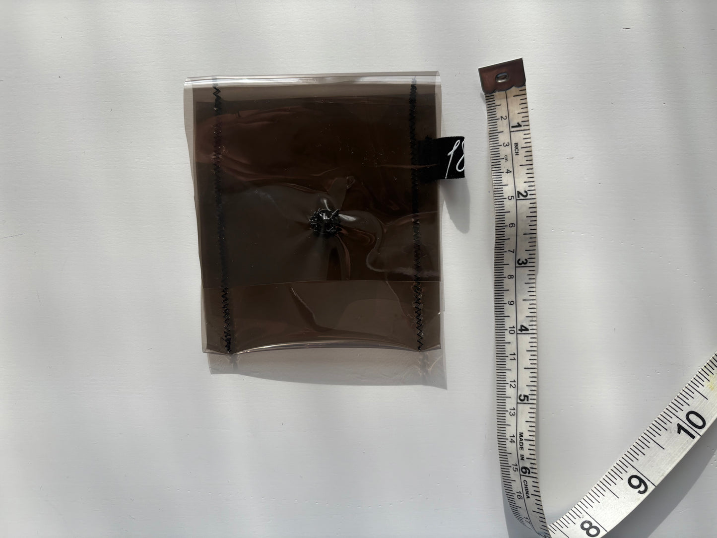 clear small case with push button