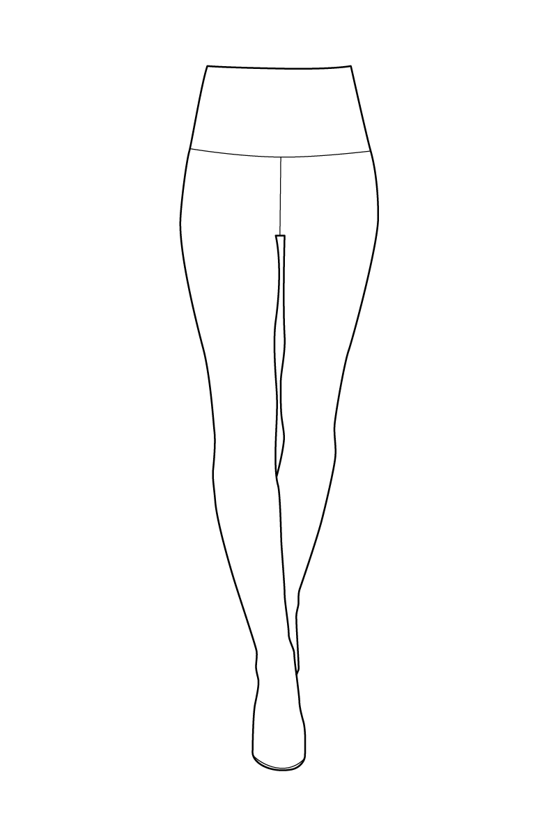 skiss strumpbyxor konstruktion adobe illustrator