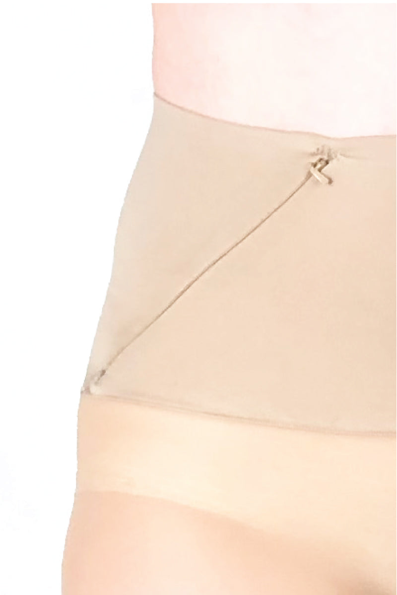 Ljusa strumpbyxor med ficka. Strumpbyxa med brett midjeband. Light pantyhose with pocket. Tights with wide waistband in 30 denier.