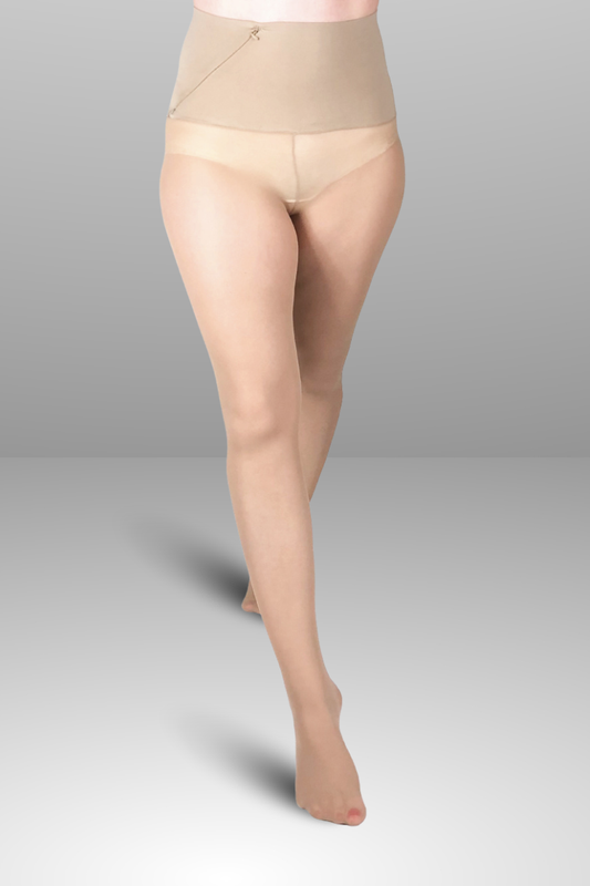 Almond Zipper Pocket Tights