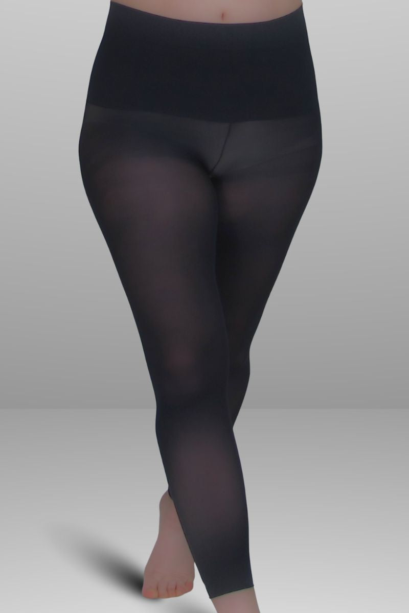 Sheer Legging Roll Hem - Basic Packaging - Archive Sale