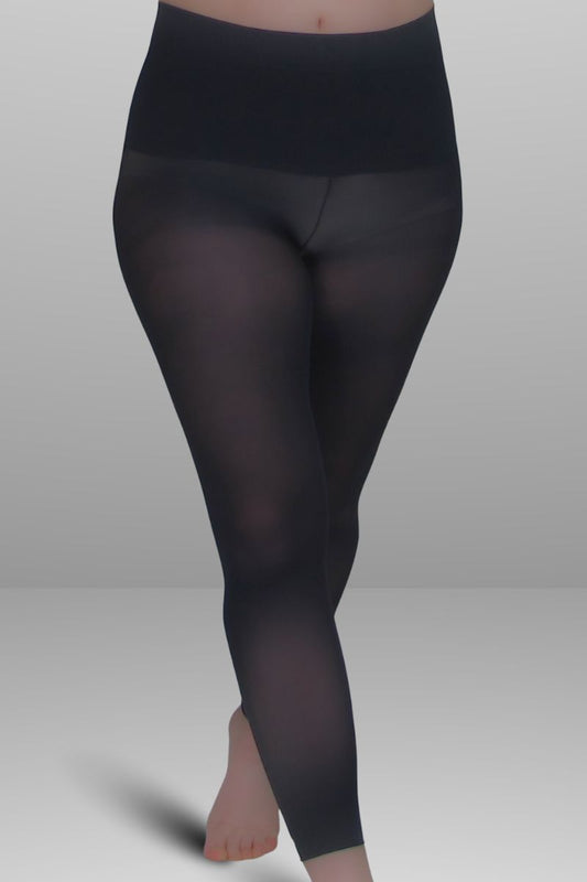 Sheer Legging Roll Hem - Basic Packaging - Archive Sale