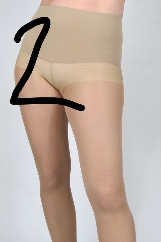 2 x Nude Tights 30 - Basic Packaging - Archive Sale