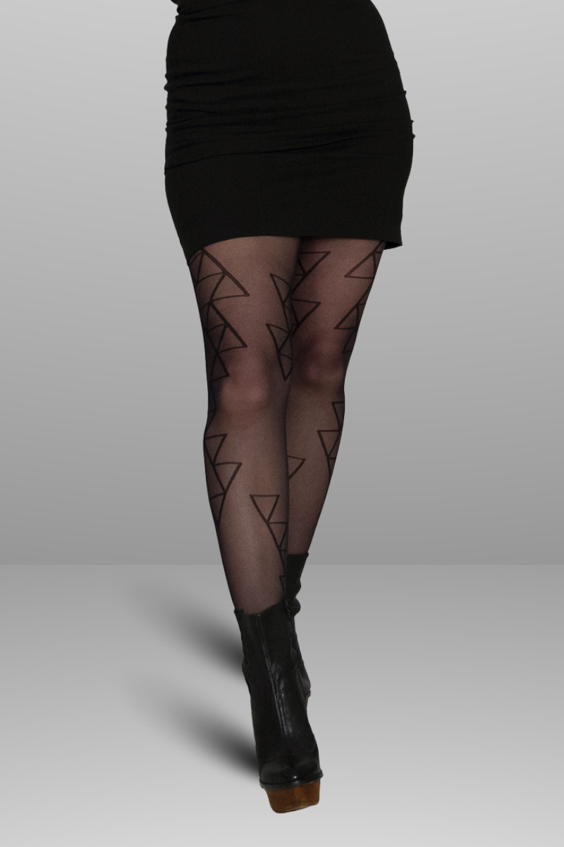 Black Night Triangle Tights 30