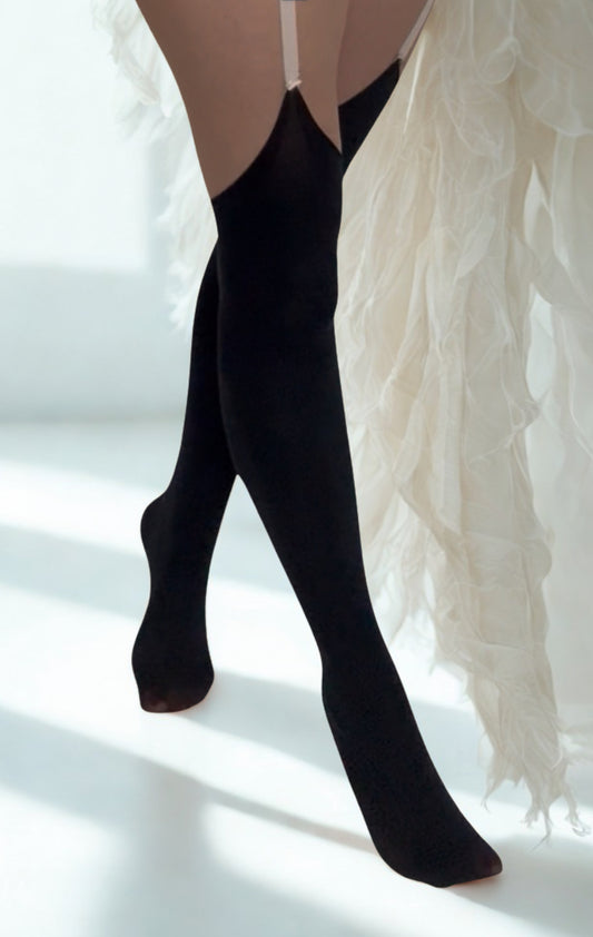 black stockings