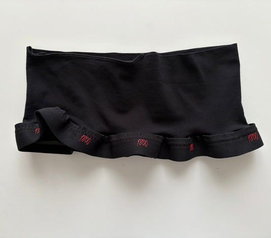 waist band pocket black