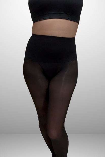 Black All-In-One Tights