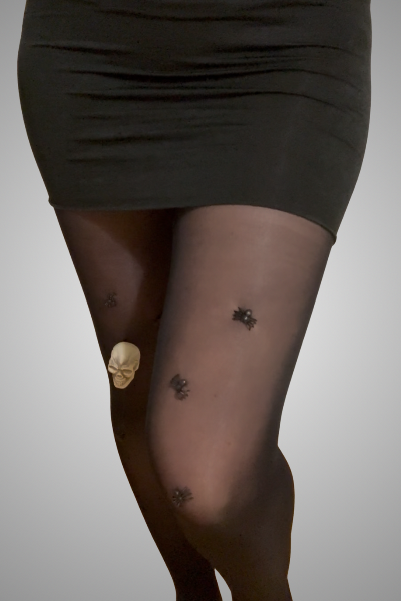 Halloween Black Tights