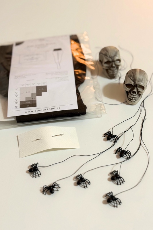 CRAFT KIT Halloween Black Tights