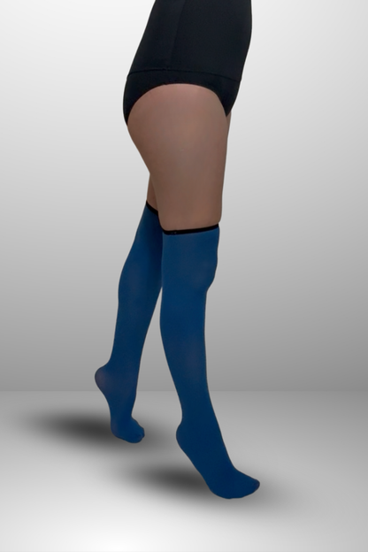 Blue Over-the-Knee Stockings