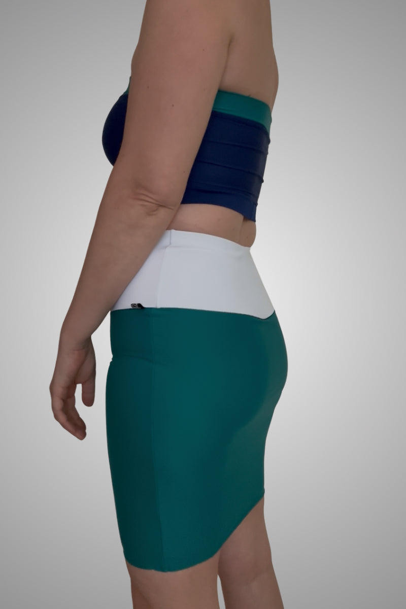 Bandeau Bikini-Top Turquise Navy