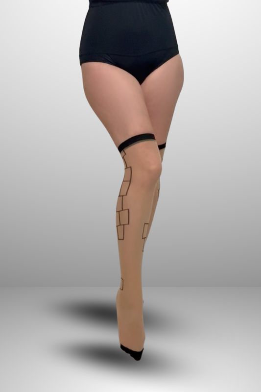 Rectangle Over-the-Knee Stay Ups