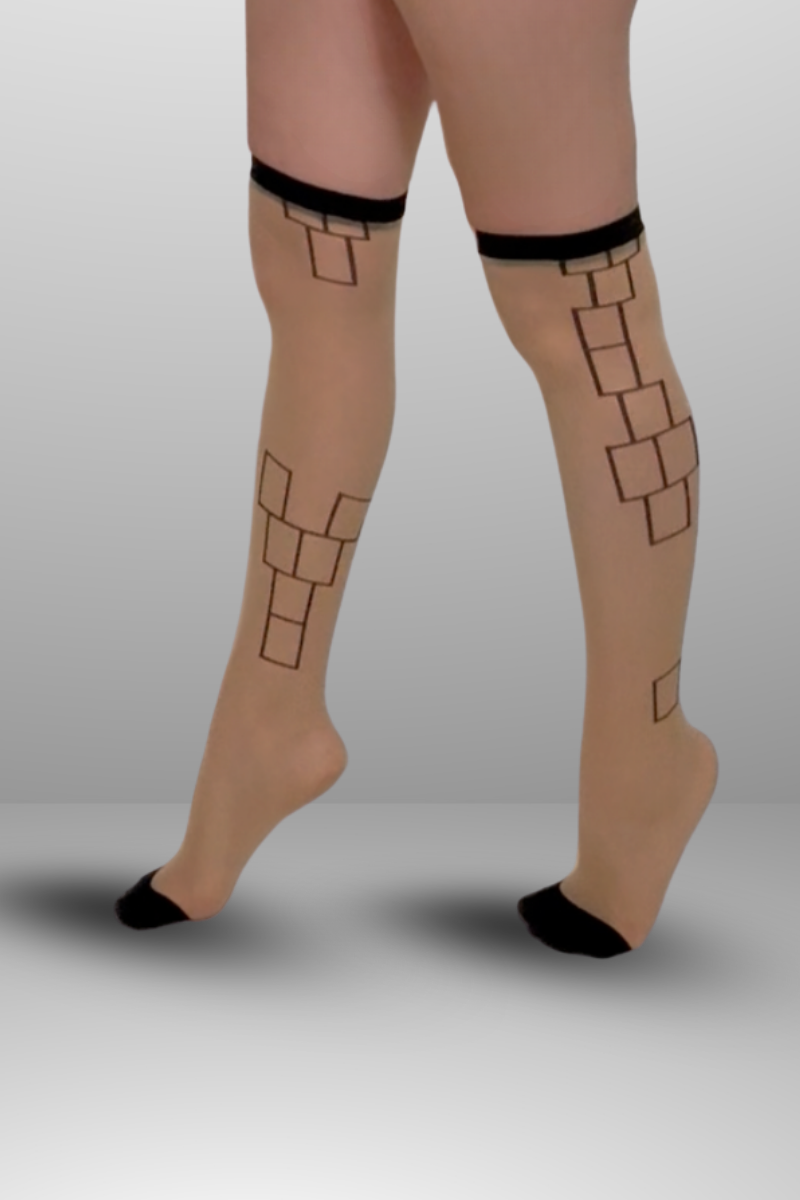 Rectangle Over-the-Knee Stay Ups