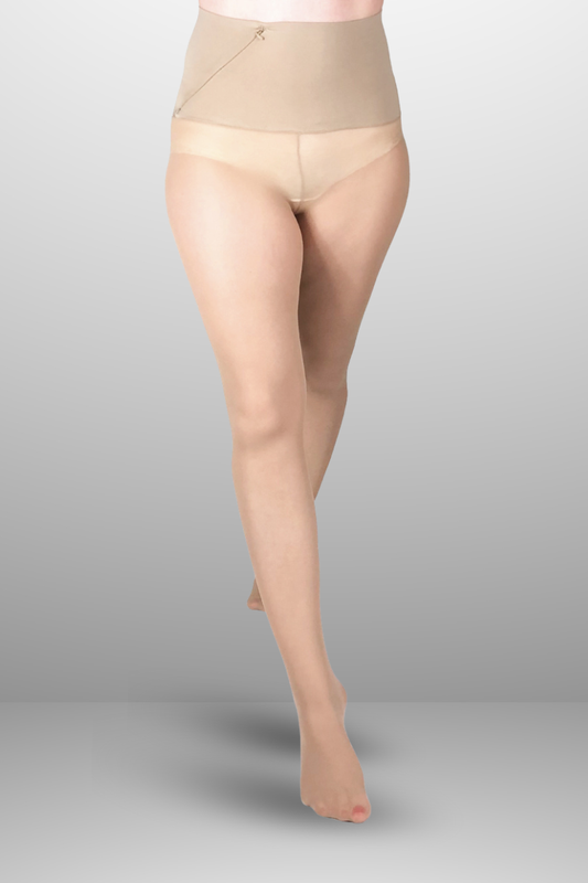 Almond Zipper Pocket Tights