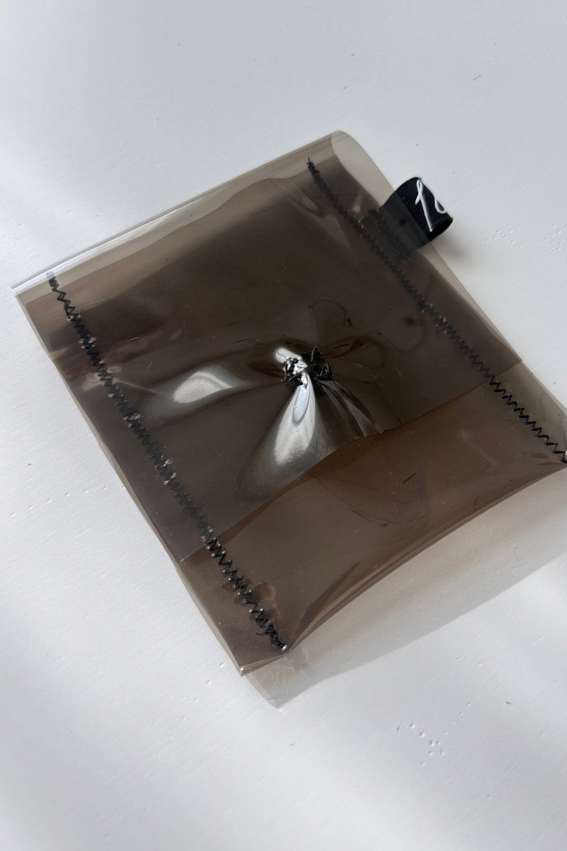 clear small case with push button