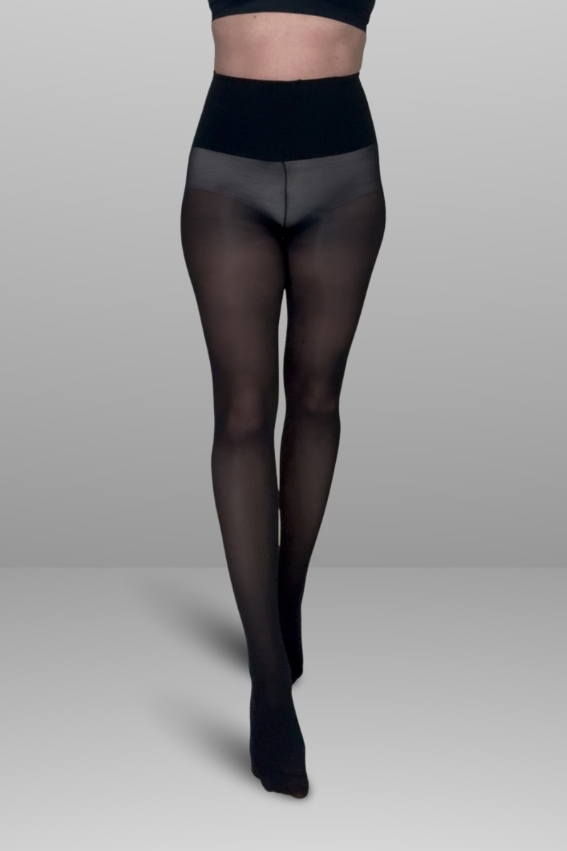 Black Tights with Back Pocket