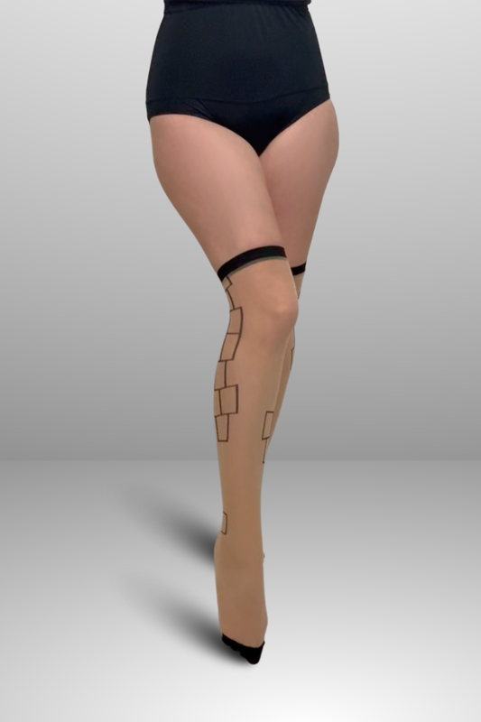 Rectangle Over-the-Knee Stay-Ups