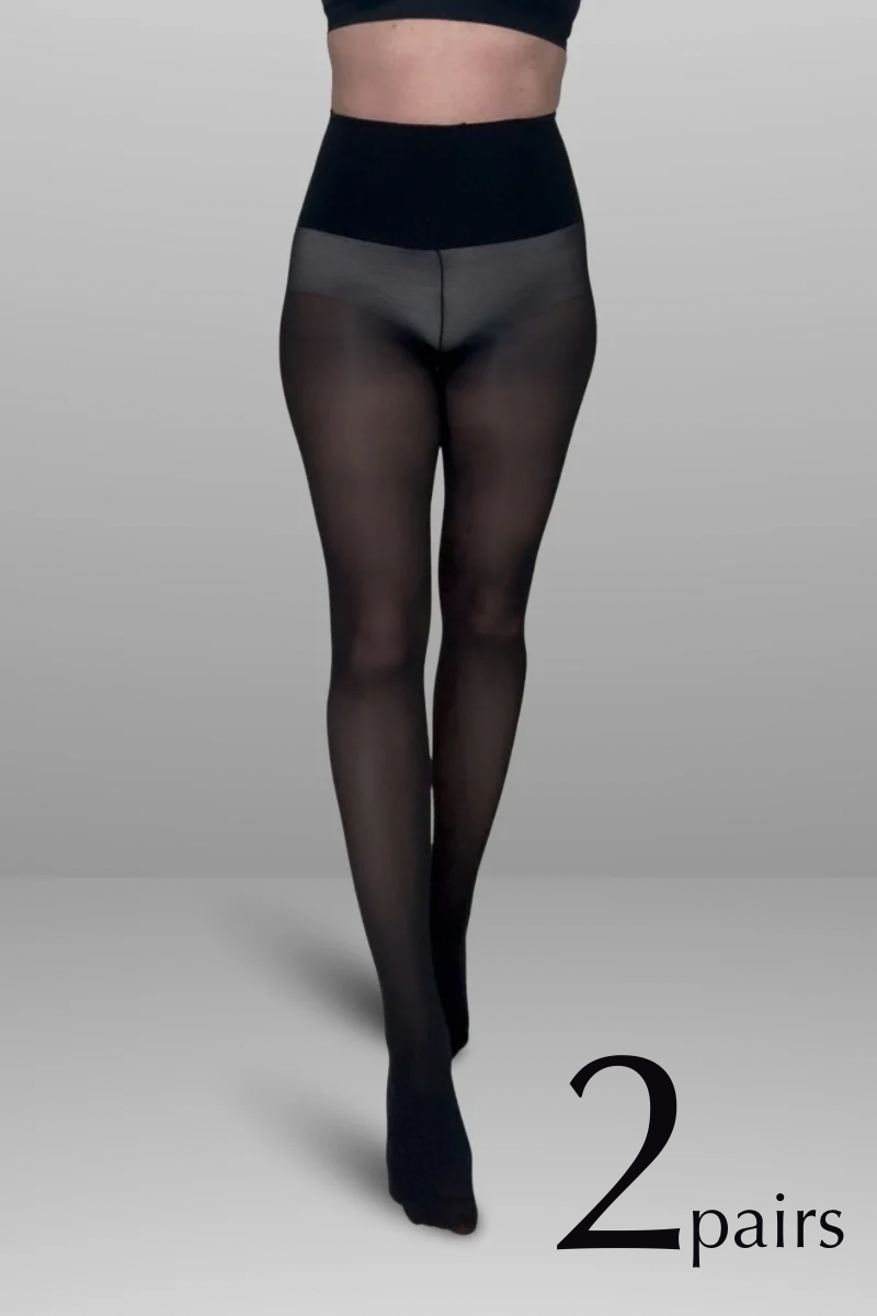 2 x Black Tights 50