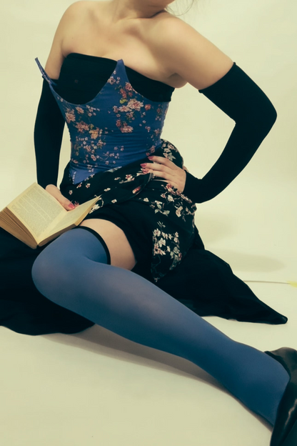 Blue Overknee 40