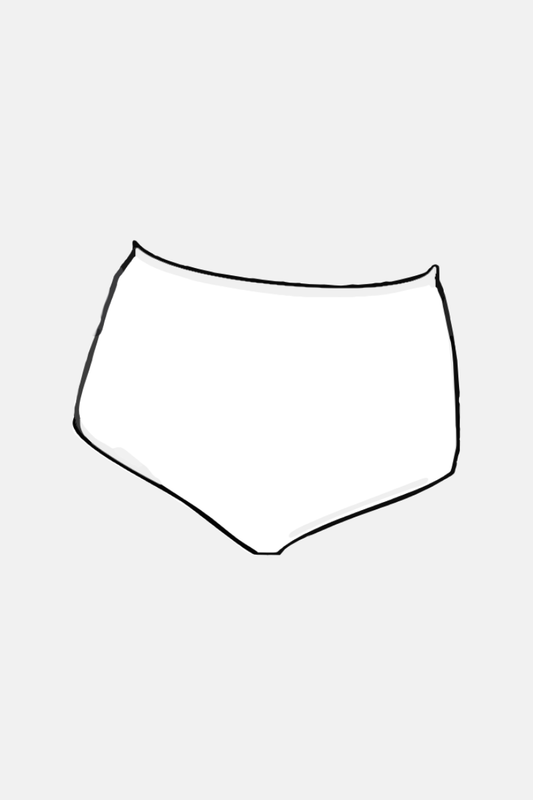 Bikini Bottom High Waist