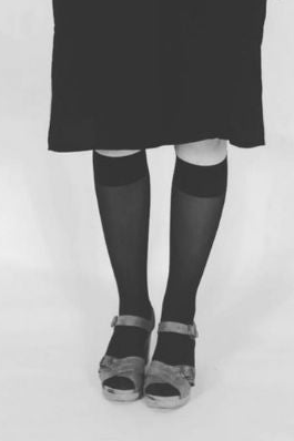15 x Black Knee Highs 40 - Archive Sale