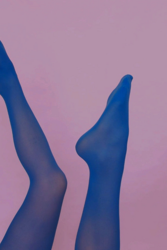 Summer Blue Tights 30 - Archive Sale
