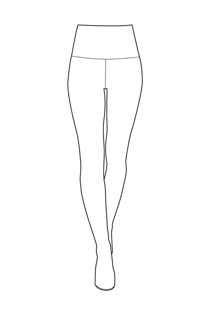 skiss strumpbyxor konstruktion adobe  illustrator