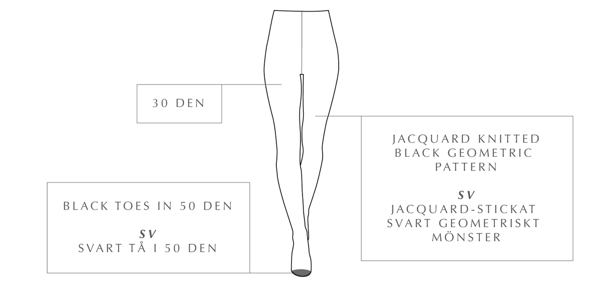 Rectangle Tights - Archive Sale