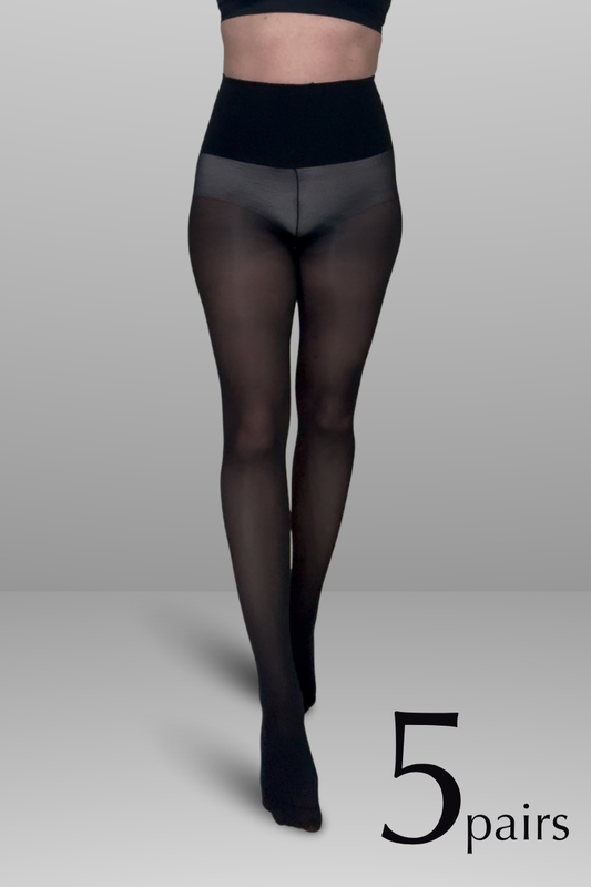 5 x Black Tights 50