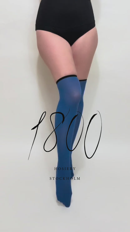 Blue Overknee 40