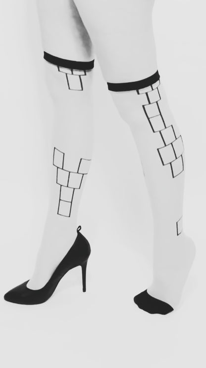 Rectangle Overknee 30