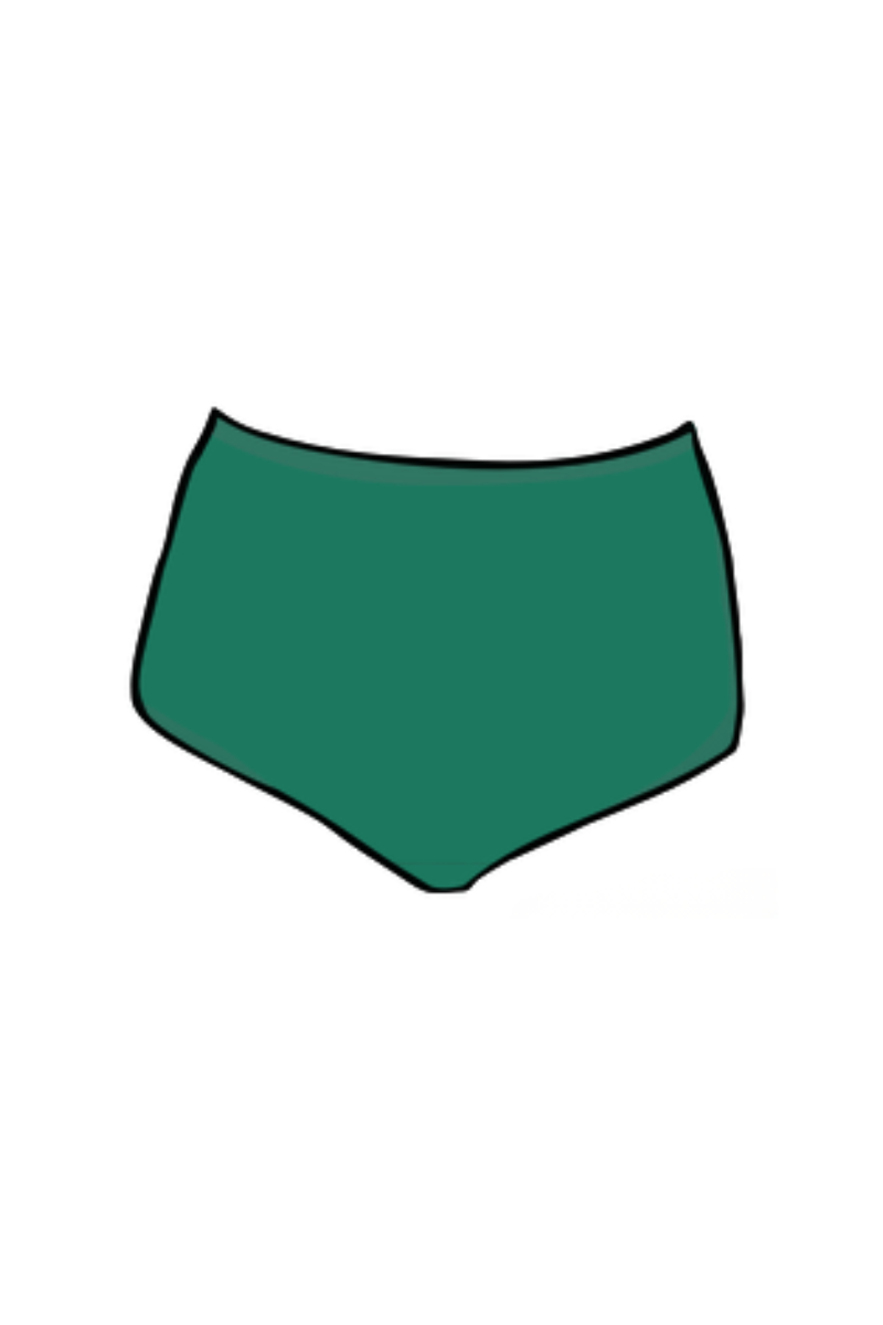 Bikinitrosa Hög Midja