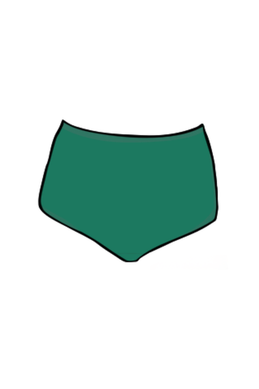 Bikini Bottom High Waist