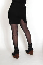 Load image into Gallery viewer, Triangle Tights - Black Night - 30 Denier